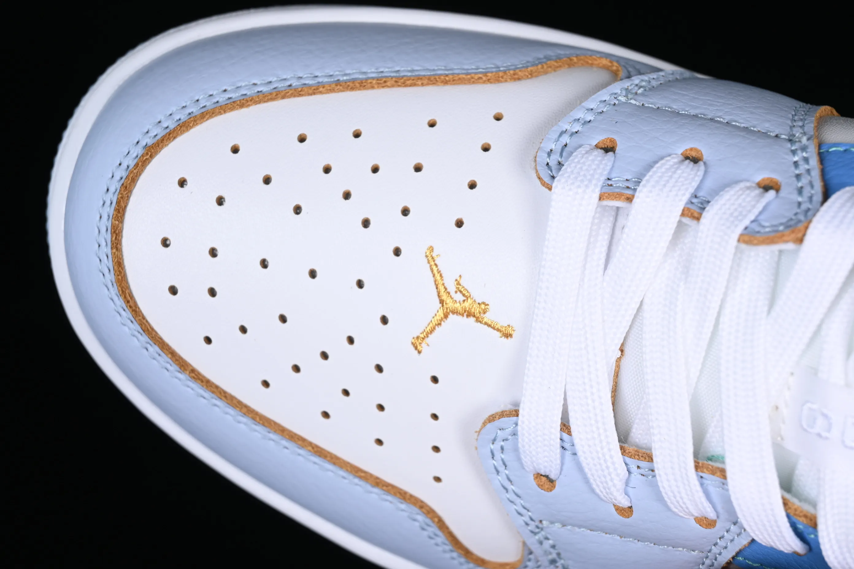 All categories Air Jordan Jordan series basketball shoes Air Jordan 1 Low Z version Air Jordan 1 Low AJ1 Joe 1 sea salt blue low-top cultural casual sneakers FN8899-131